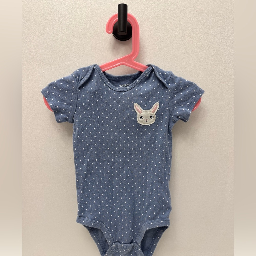 Carter’s Polka Dot Bunny Onesie